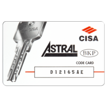 Cilindrs CISA ASTRAL S 30/45 5mult. atslēgas 