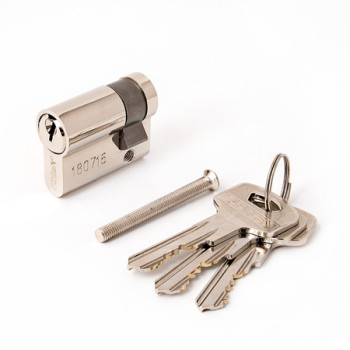 Cilindrs EC-40-(30x10)-NI Blister 5 atslēgas 