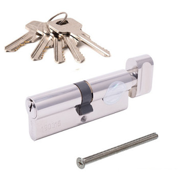 Cilindrs APECS EC-100(50x50)-C-NI Blister 5 atslēgas hroms ar WC