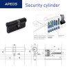 Cilindrs APECS SM-85 (35x45) BLM-Blister 5 atslēgas 