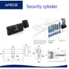 Cilindrs APECS SM-65 (30Cx35)-C-BLM- Blister 5 atslēgas 