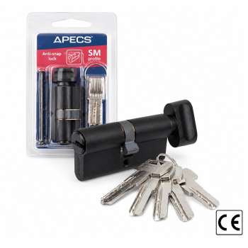 Cilindrs APECS SM-100 (40Cx60)-C- BLM- Blister 5 atslēgas 