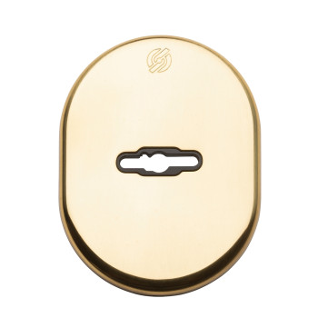 Dekoratīva uzlika zirnekļa slēdzenēm 4301 zelts