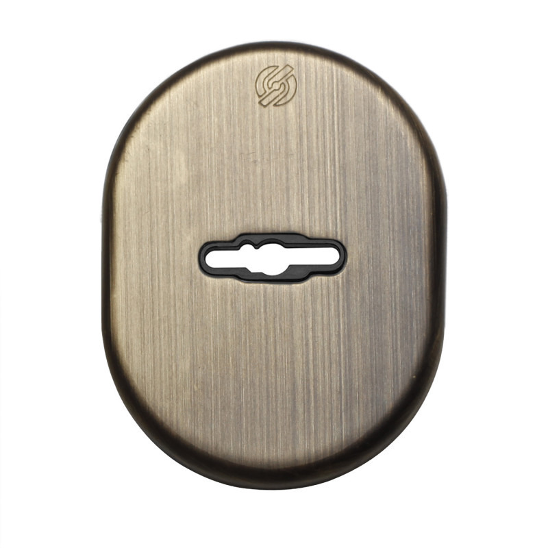 Dekoratīva uzlika zirnekļa slēdzenēm 4301 bronza