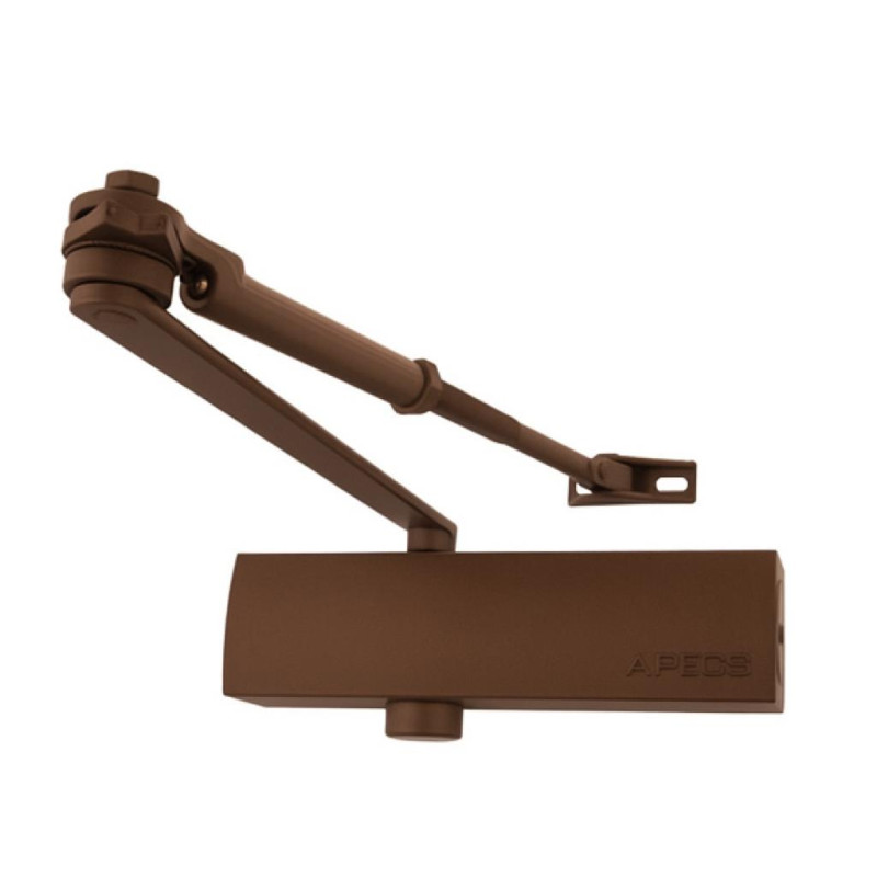 Aizvērējs APECS DC-40.5/1250/125-DA-BC-A5-BR brūns, <100kg (analogs GEZE NV TS 2000)