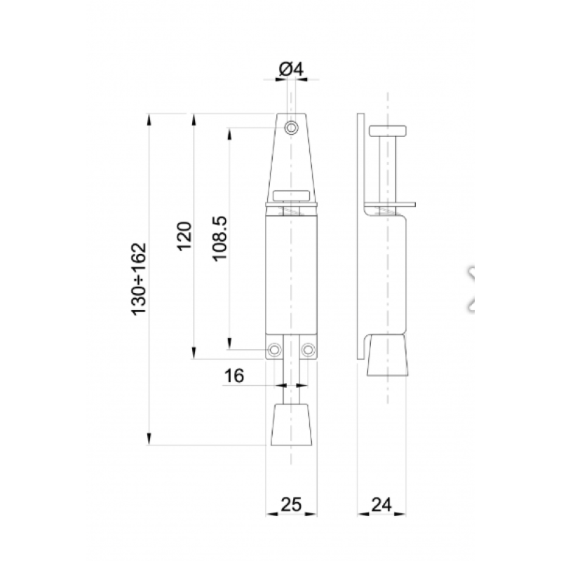 Fiksators IBFM Art 242-130mm