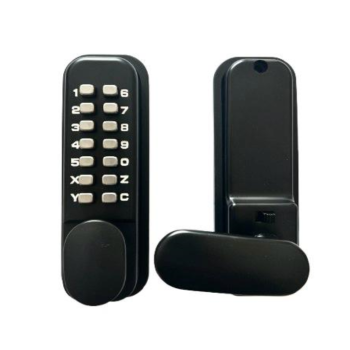 Uzliekamā slēdzene kodu 2000 BLM, melns BOX 60mm