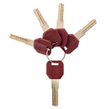 Cilindrs ZM-60 (30х30)-CR, hroms ar aizgriežņi 5 atslēgas 