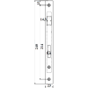 Slēdzene APECS 7300-25-NI PZ x 85/25/8