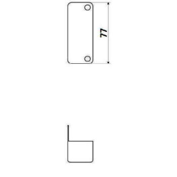 Uzliekamā slēdzene APECS 0096 BN ar ķēdi 5 atslēgas melns