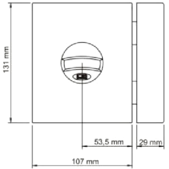 Uzliekamā slēdzene LOB ASSA ABLOY TA01 brūns, 4 atslēgas 