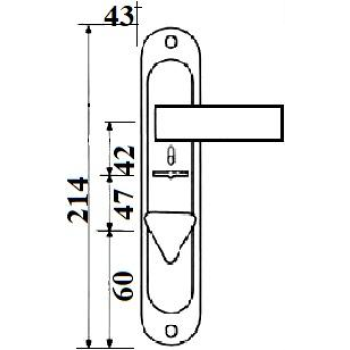 Rokturis APECS 42, 0123 (kreisa) (ELBOR Granit 1.06.42) 