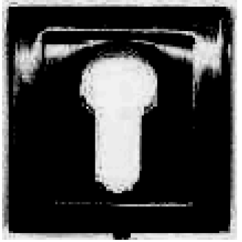 Uzlika PZ E8Y FB kvadrāta melns, E8