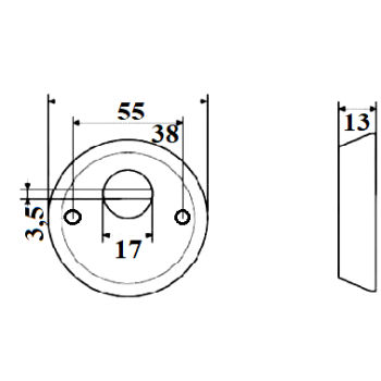 Bruņa APECS Protector Basic G zelts