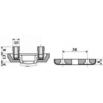 Bruņa APECS Protector Special-CR, hroms 