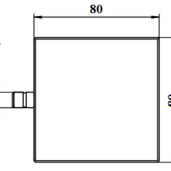 Piekaramā terauda slēdzene APECS PD-14-80 4 atslēgas BLISTER