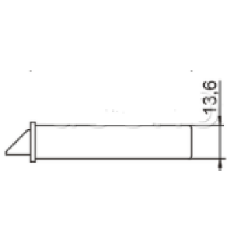 Slēdzene melite LOB Yeti bez cilindra Z05Y 