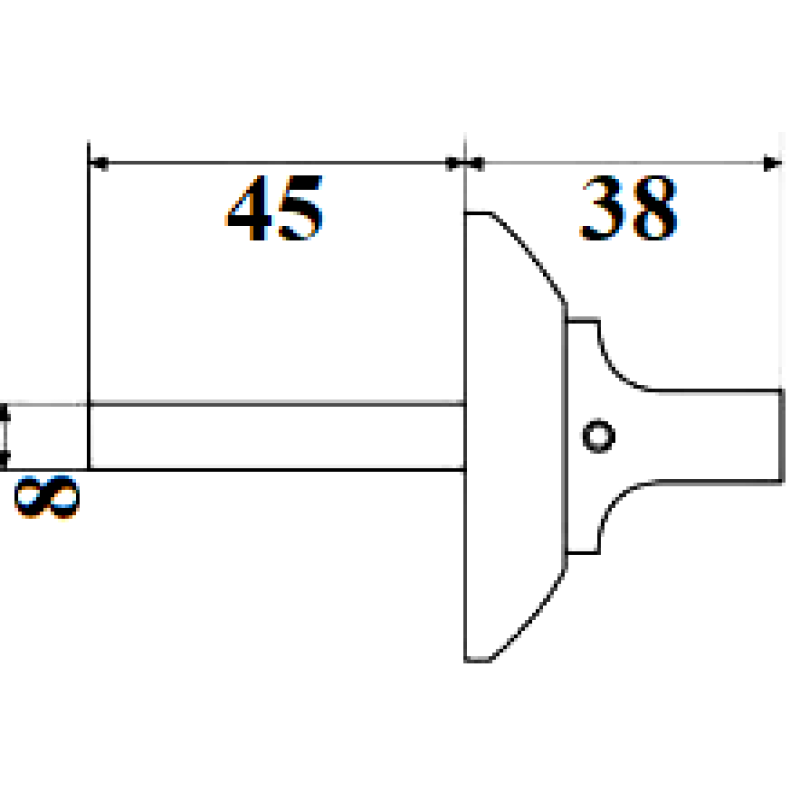 Aizbīdnis komplekts APECS bronza 0503