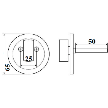 Aizgrieznis APECS L0108-AB bronza