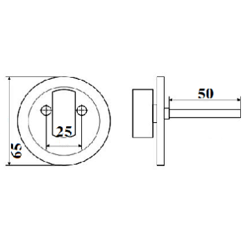 Aizgrieznis APECS L0108-GM matēs zelts