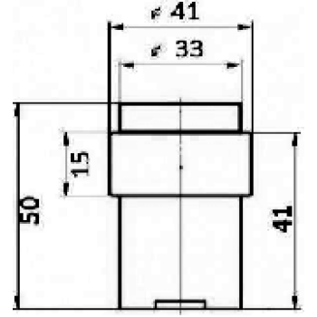 Atdure durvju APECS DS-0021-INOX