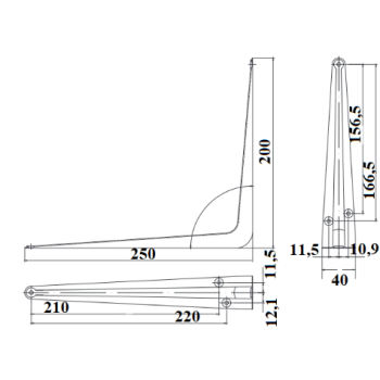 Kronšteins SB-1-250*200 SL peleks