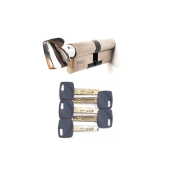 Cilindrs APECS XR-70 (35x35)-C15-NI 5mult. atslēgas ar aizgriezni