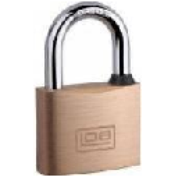 Piekaramā misiņa slēdzene aizver bez atslēgām LOB ASSA ABLOY KD25 3 atslēgas BLISTER