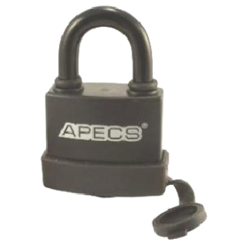 Piekaramā terauda slēdzene APECS PDR-50-70 3 atslēgas BLISTER