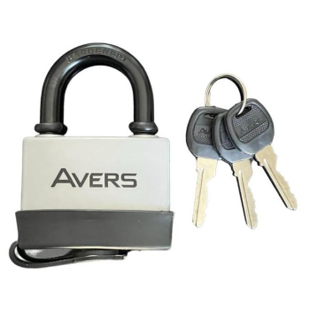 Piekaramā terauda slēdzene AVERS PDR-50-75 (germ.) 5 atslēga