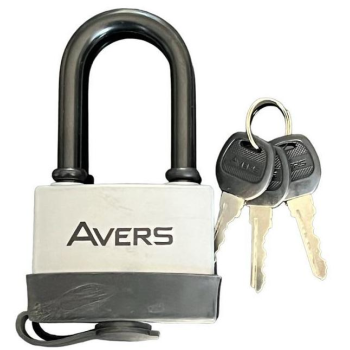 Piekaramā terauda slēdzene AVERS PDR-50-75L (germ.) 5 atslēga
