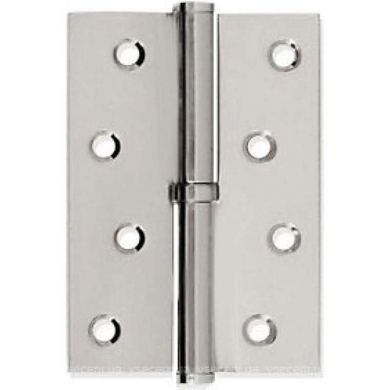 Eņģe APECS 100*75*2.5 NIS niķelis kreisā