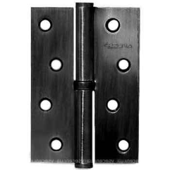 Eņģe APECS 100*75*2.5 FB melna kreisā