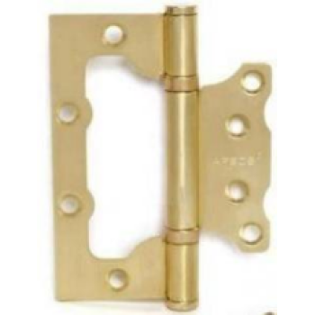 Eņģe APECS 100x75x2.5mm GM zelts matēs 