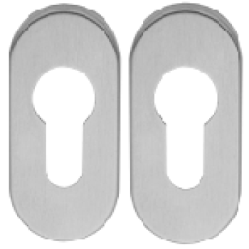 Uzlika cilindram ovāla APECS DP-C-09-INOX nerūsējošais tērauds 