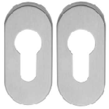 Uzlika cilindram ovāla APECS DP-C-09-INOX nerūsējošais tērauds 