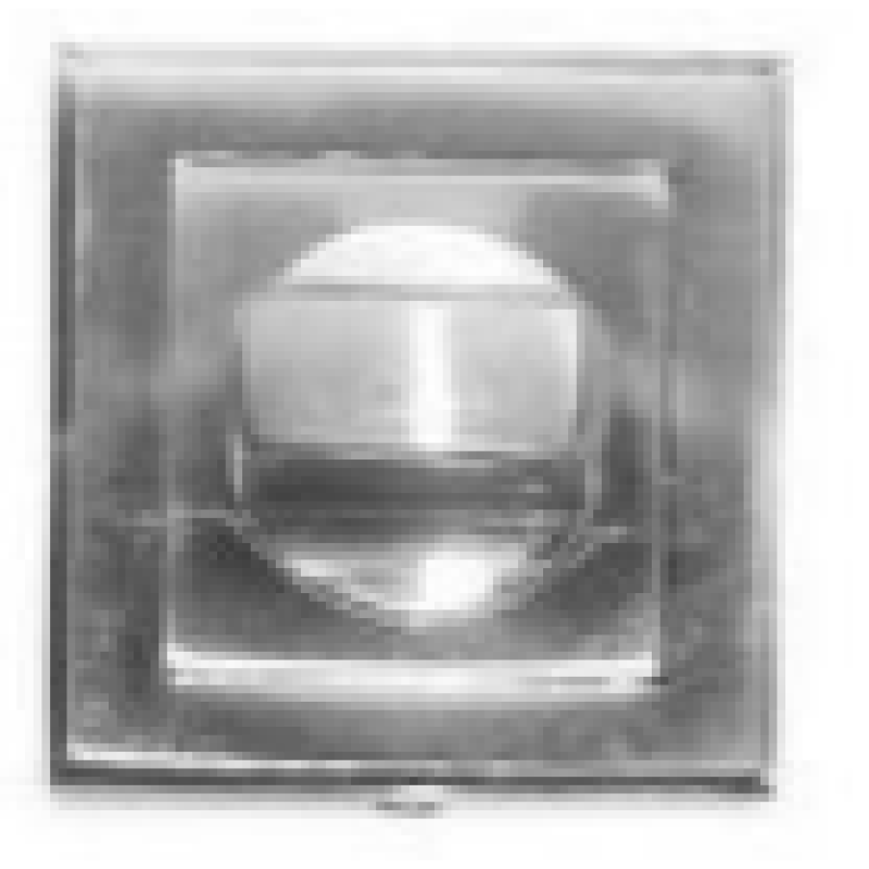 Aizgrieznis WC E8T2 CRM kvadrāta matēs, hroms E8