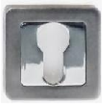 Uzlika PZ E7 MBN/CR kvadrāta grafīts/hroms E7