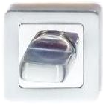 Aizgrieznis WC E7 SC kvadrāta matēts, hroms E7