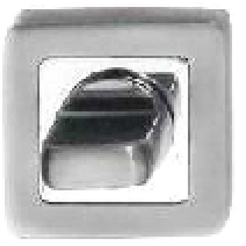 Aizgrieznis WC E7 MBN/CR kvadrāta grafīts/hroms E7