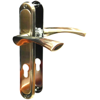 Rokturis uz plāksnes A1205 PZ72mm AB bronza 