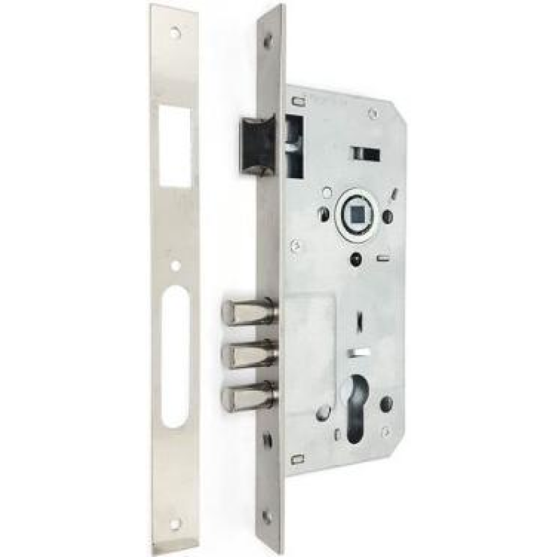 Slēdzene APECS 2600 PZ85/45-CR, hroms 