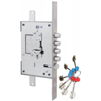 Slēdzene SECUREMME 2500 FD (laba) – 5 atslēgas un 1 master atslēga