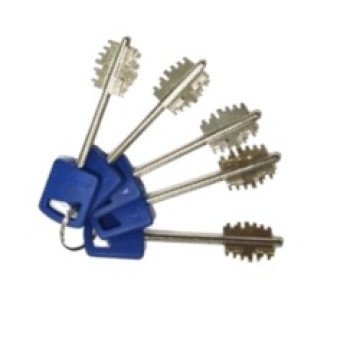 Slēdzene APECS T-20/S6-NI – bez dekora uzlikām (analogs Elbor 1.06.02)