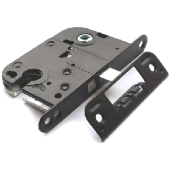 Slēdzene APECS-AVERS 6000-BL PZ + pretplāksne melnās 